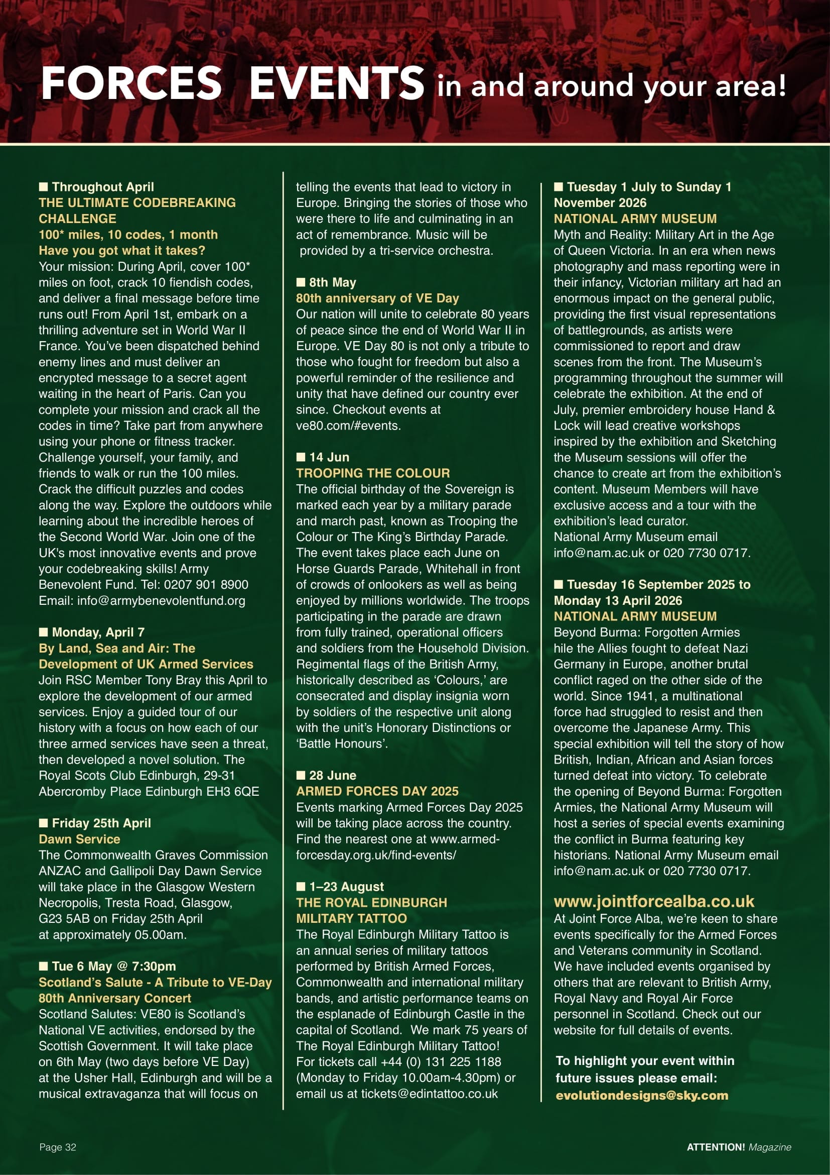 Attention Magazine Issue #15 Page 32