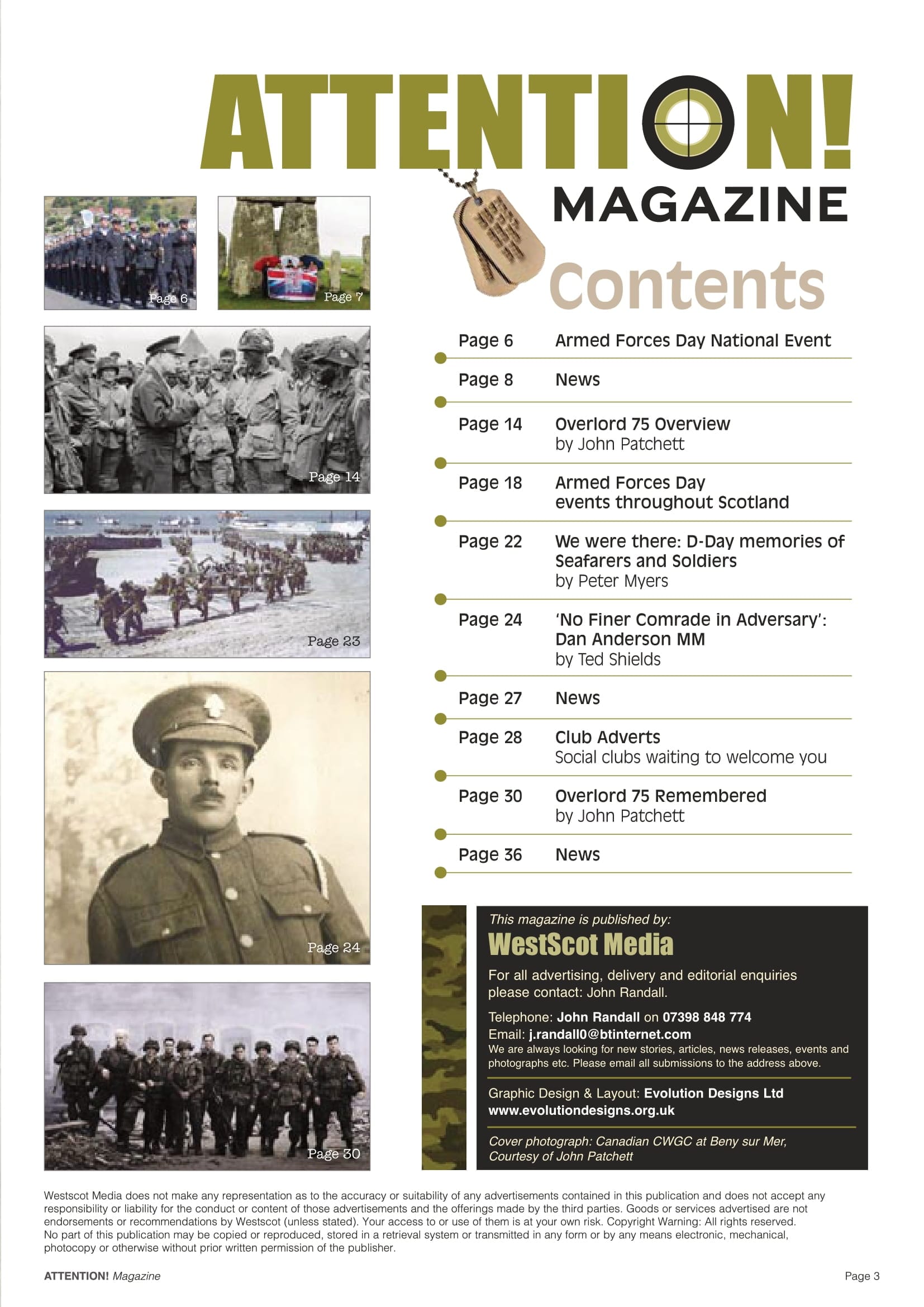 Attention Magazine Issue #1 Page 3