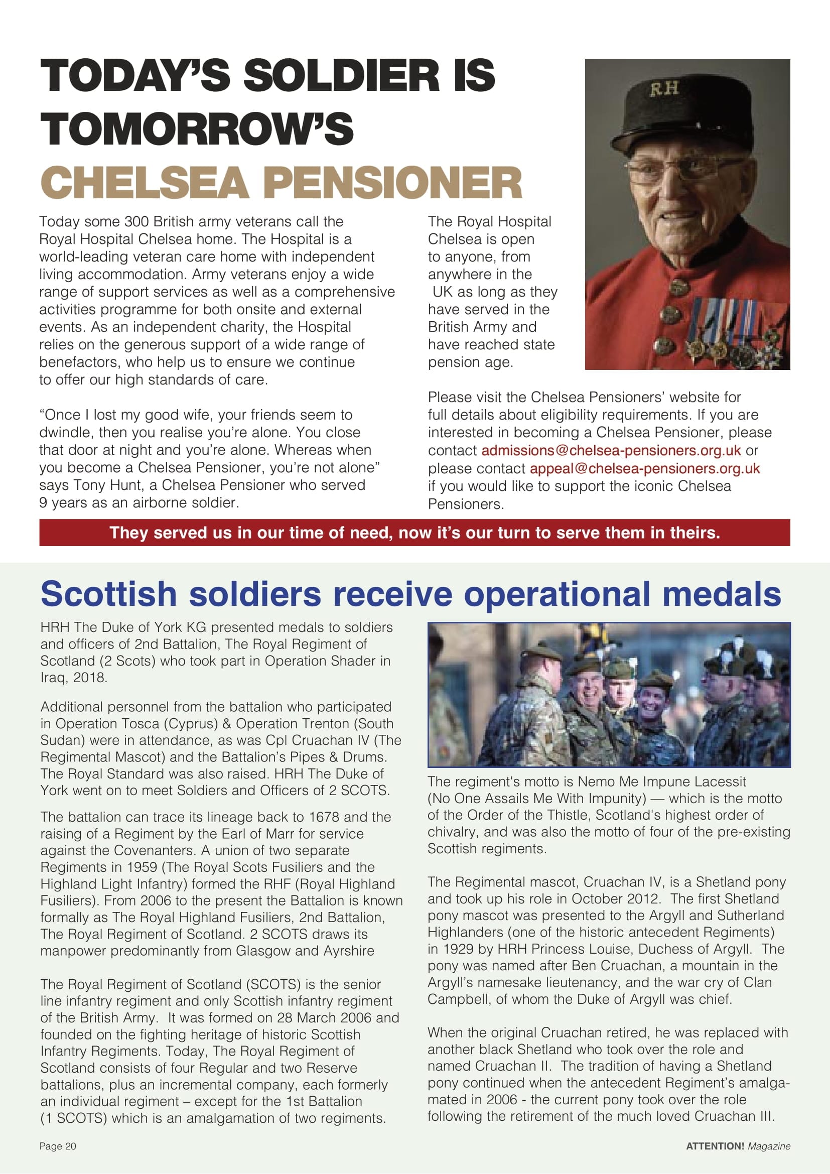 Attention Magazine Issue #1 Page 20