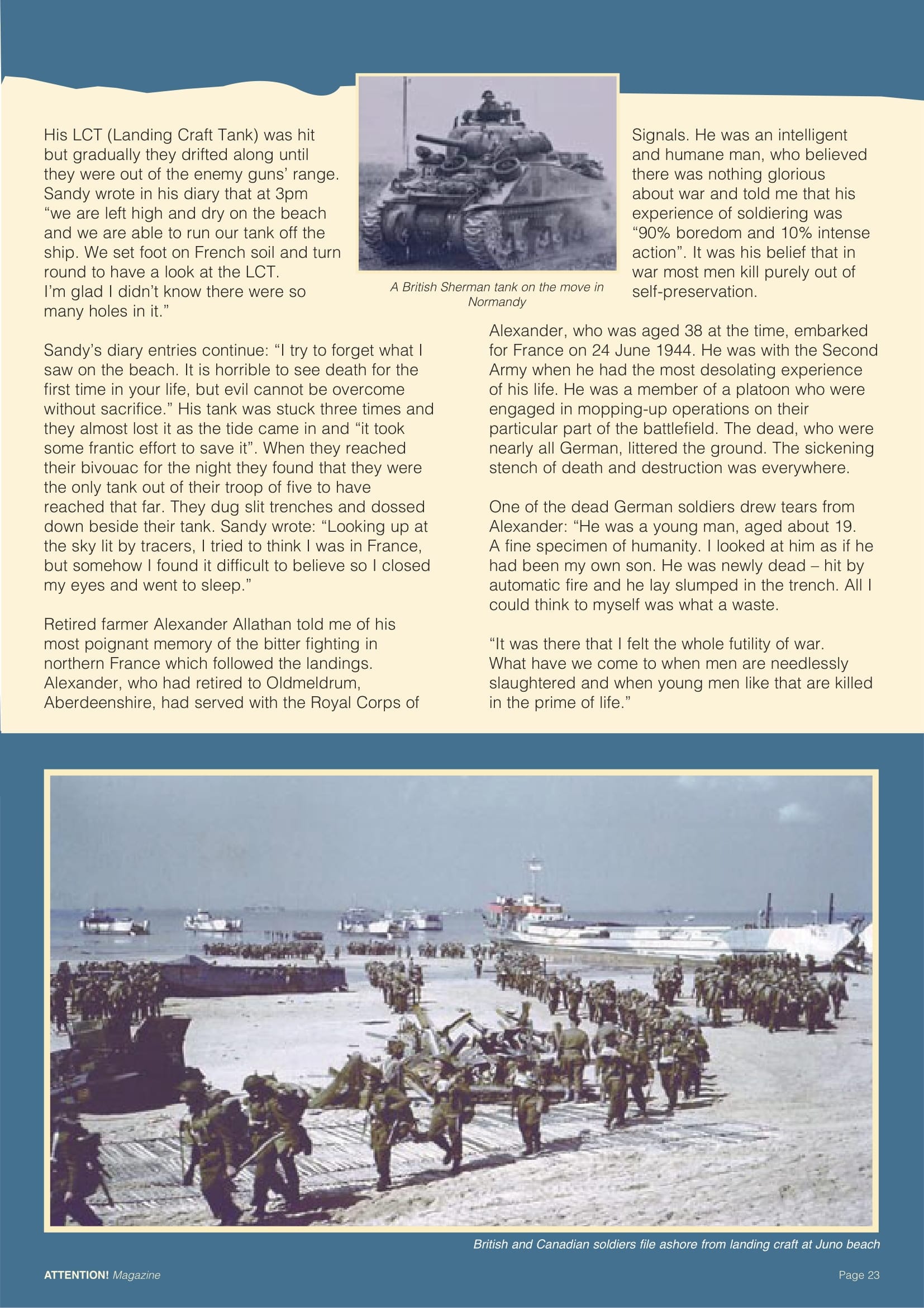 Attention Magazine Issue #1 Page 23