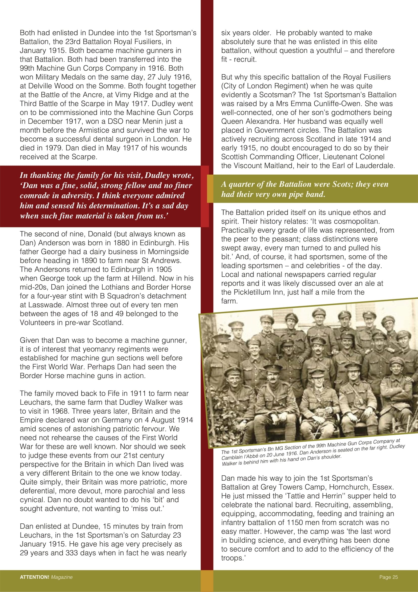 Attention Magazine Issue #1 Page 25