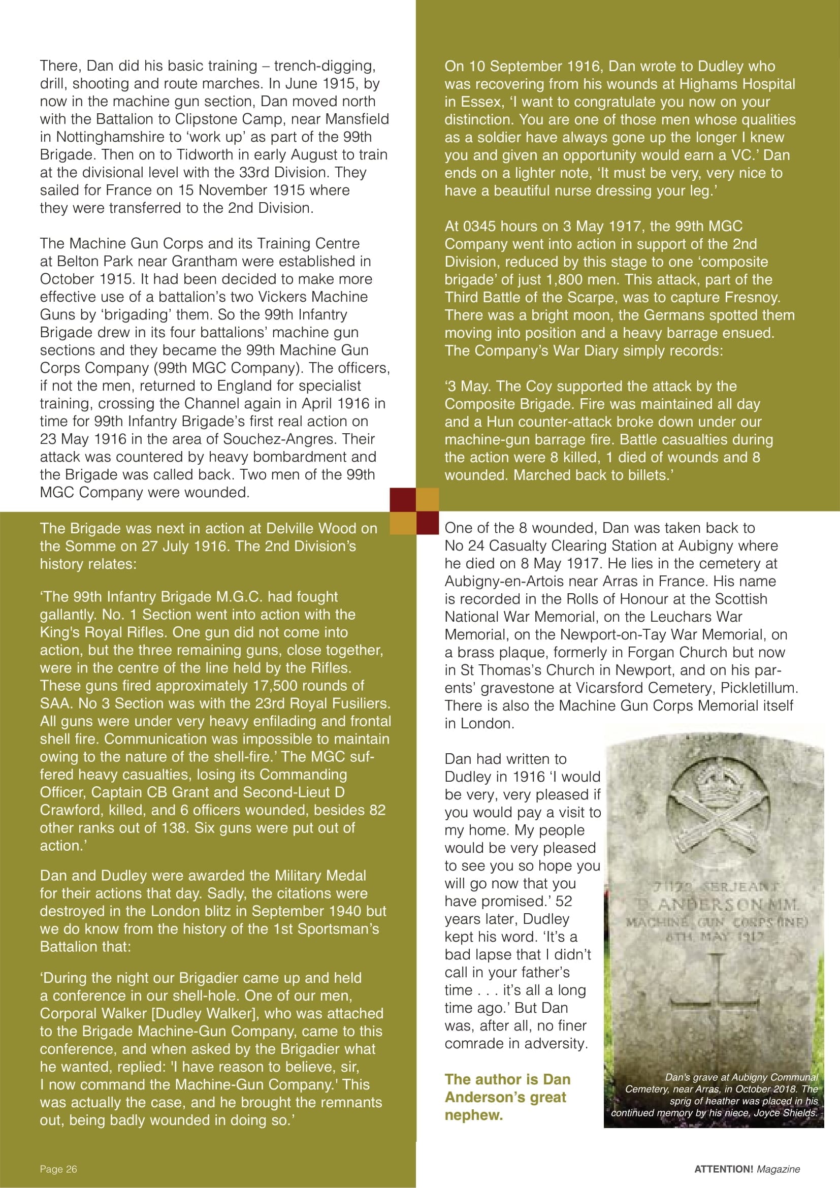 Attention Magazine Issue #1 Page 26