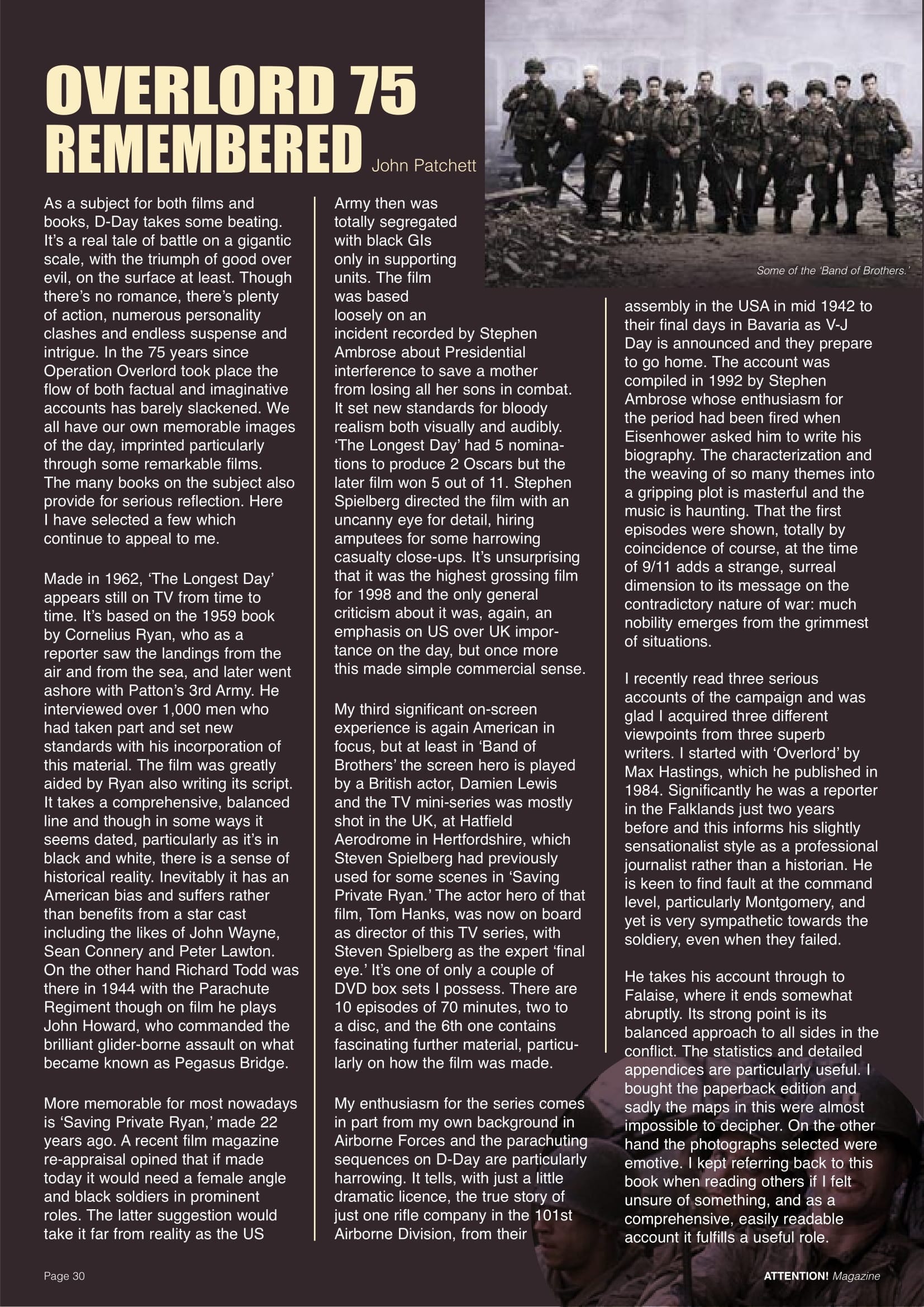 Attention Magazine Issue #1 Page 30
