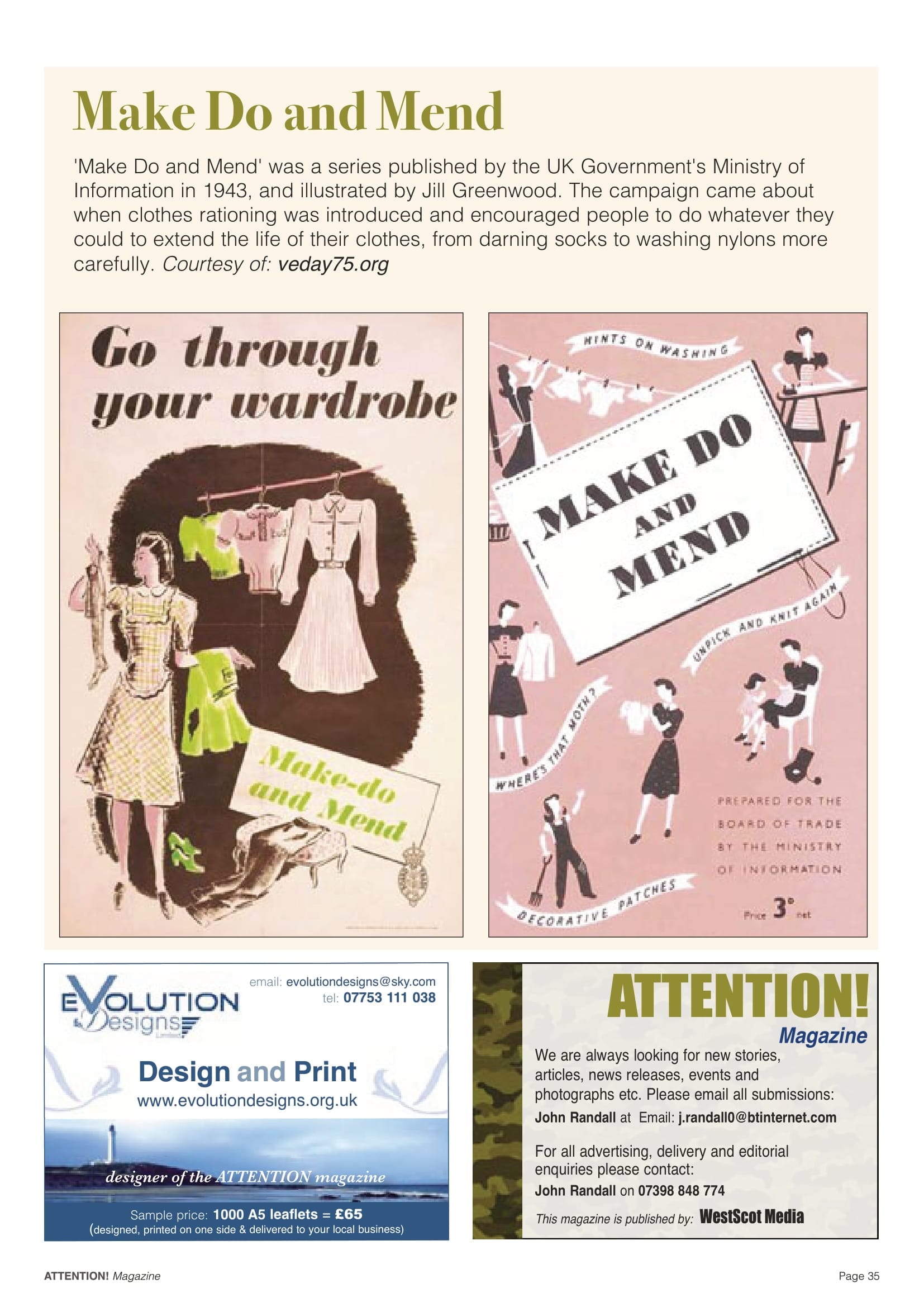 Attention Magazine Issue #3 Page 35