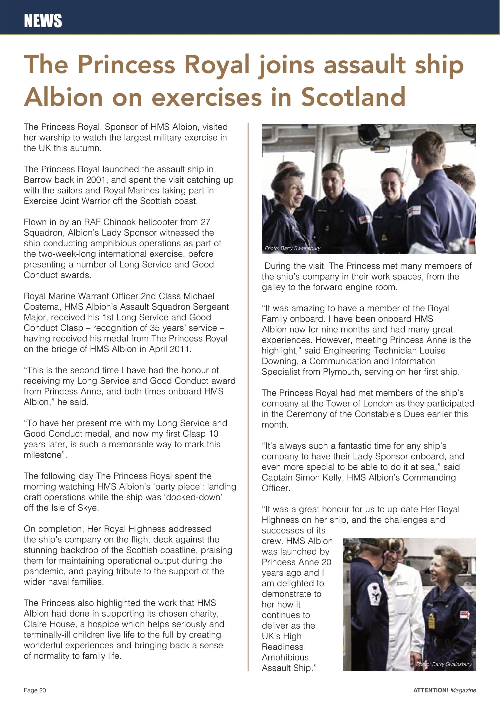 Attention Magazine Issue #6 Page 20