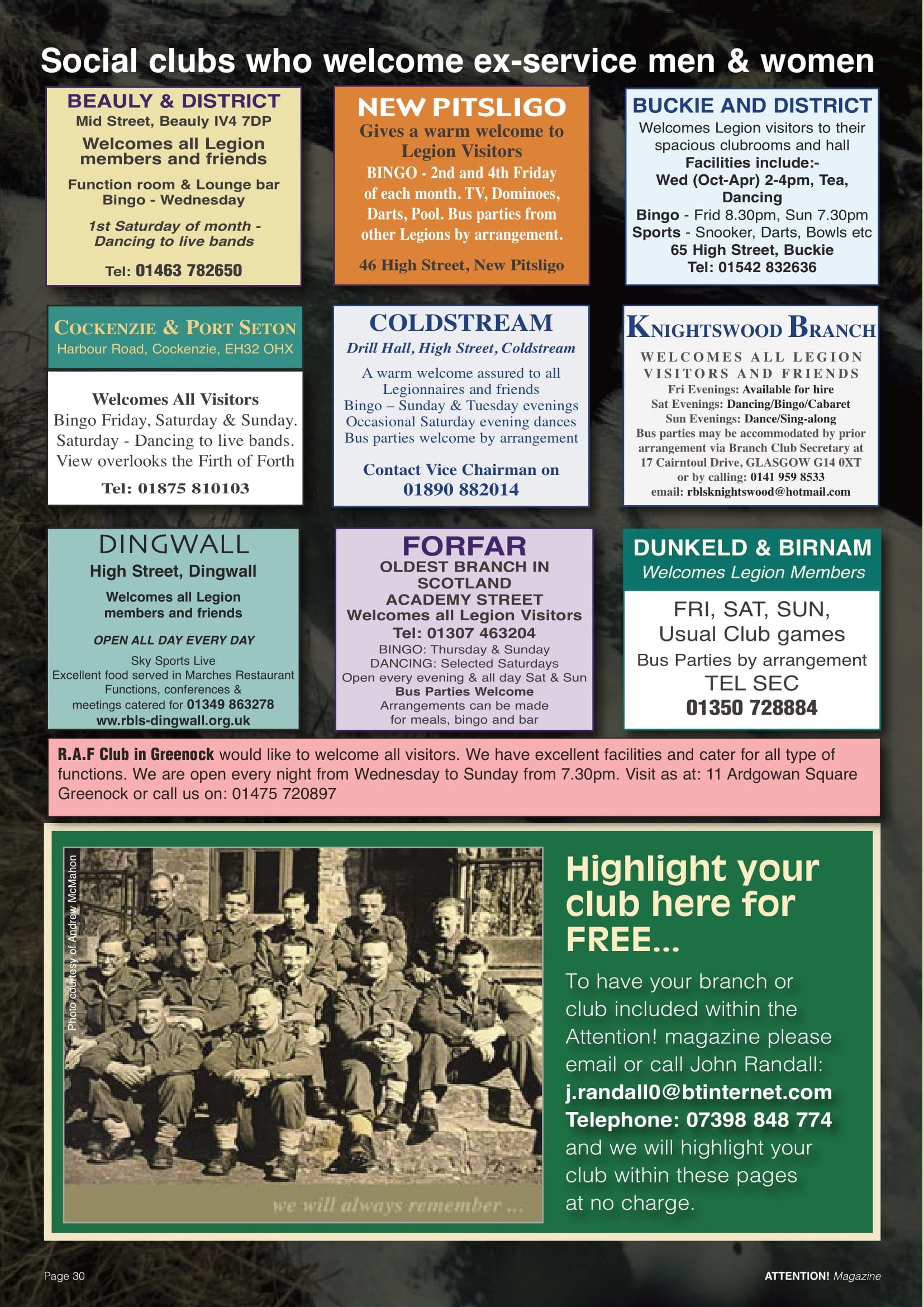 Attention Magazine Issue #6 Page 30