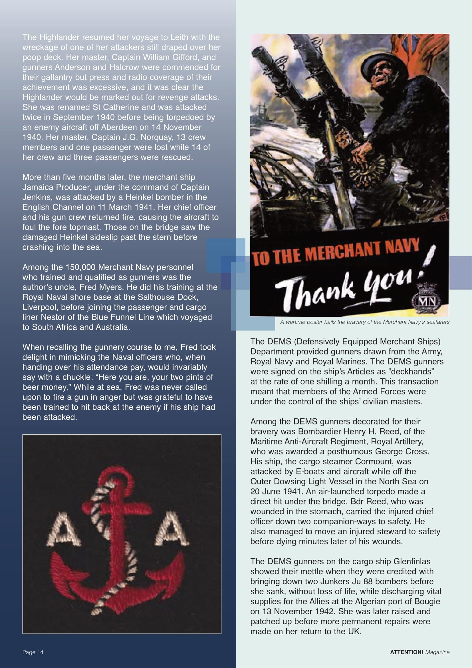 Attention Magazine Issue #7 Page 14