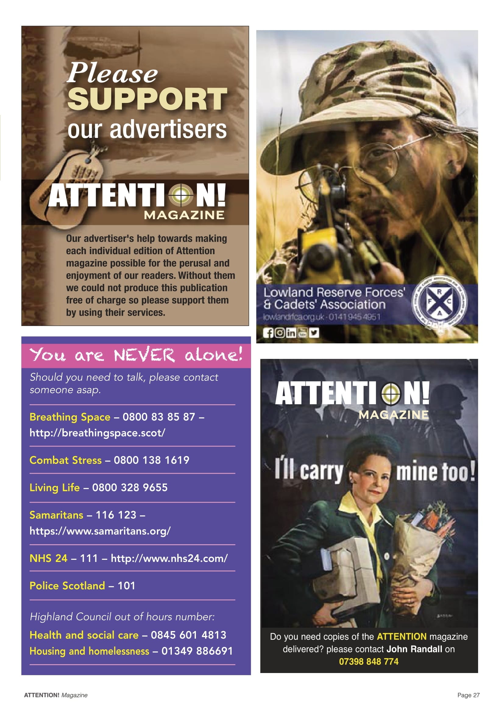 Attention Magazine Issue #7 Page 27
