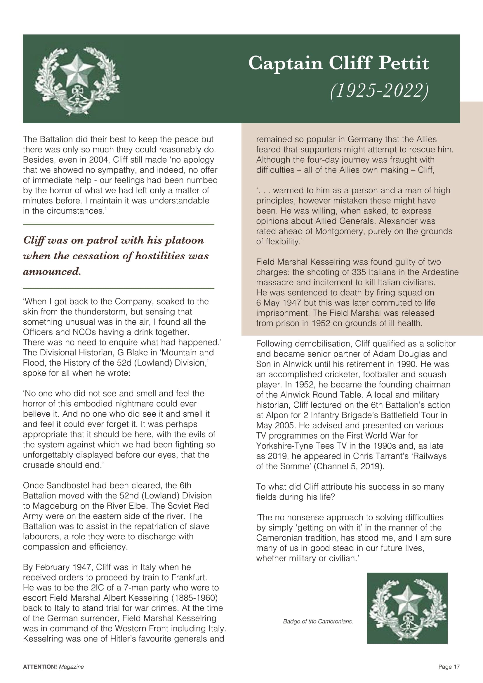 Attention Magazine Issue #8 Page 17