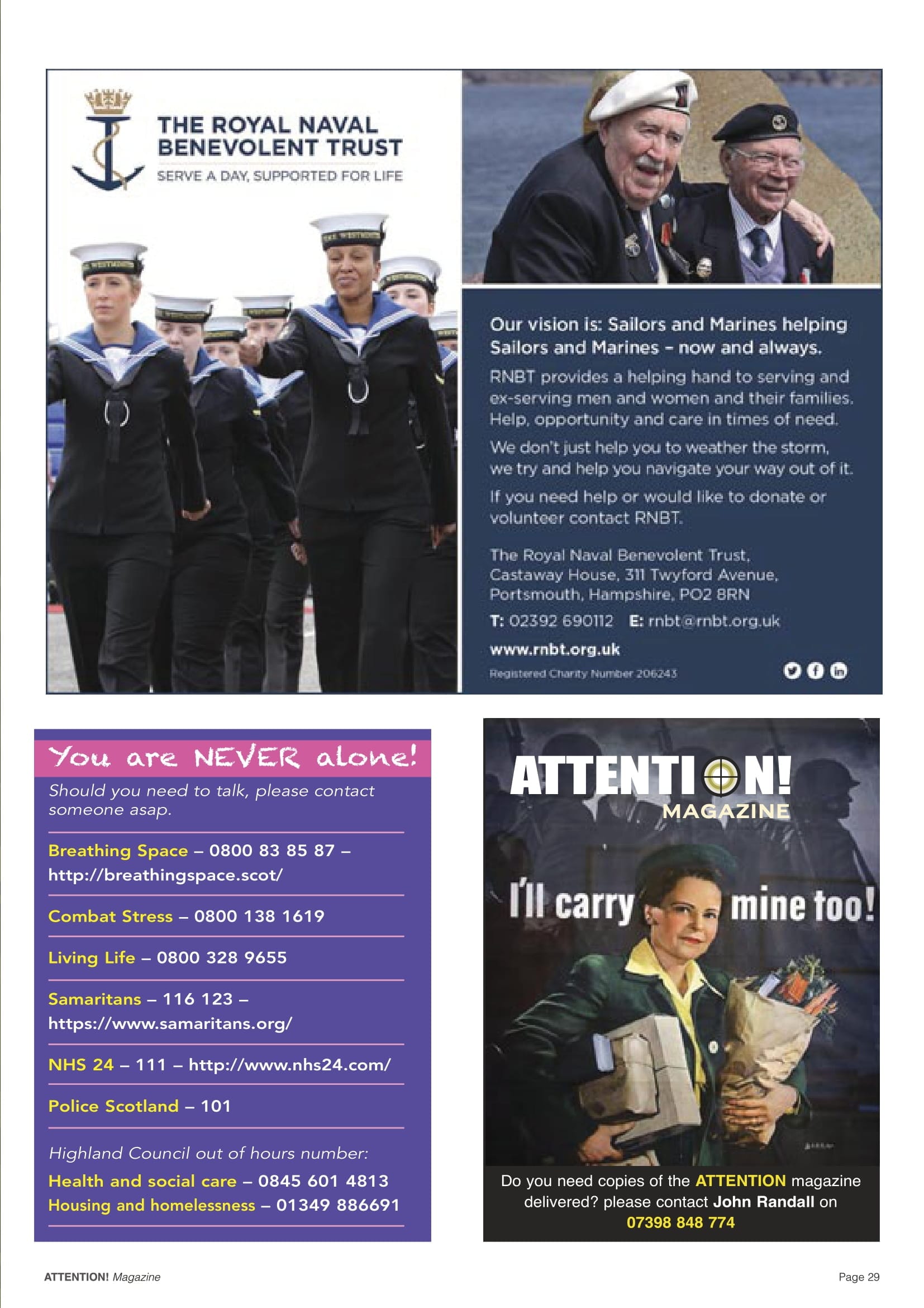 Attention Magazine Issue #12 Page 29