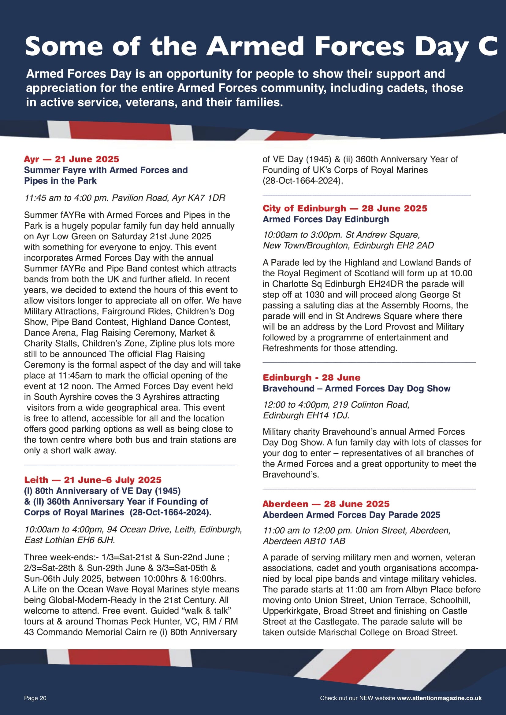 Attention Magazine Issue #16 Page 20